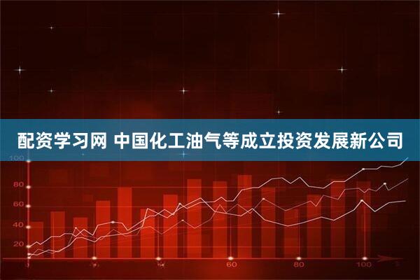 配资学习网 中国化工油气等成立投资发展新公司
